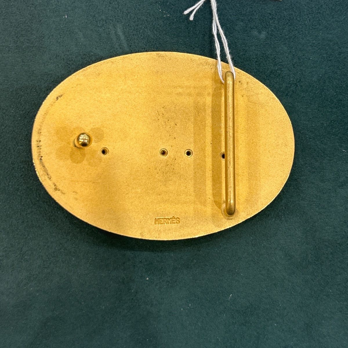 HERMES ベルトバックル 狩猟ラッパ