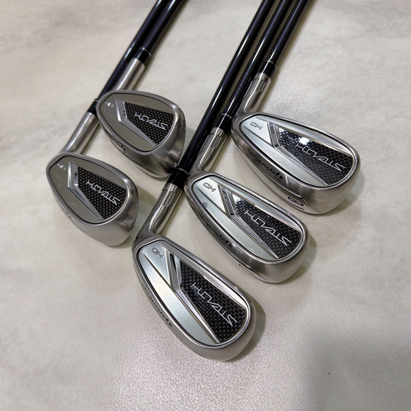 良品 テーラーメイド ステルス HD 2023年 6-PW 5本 アイアンセット