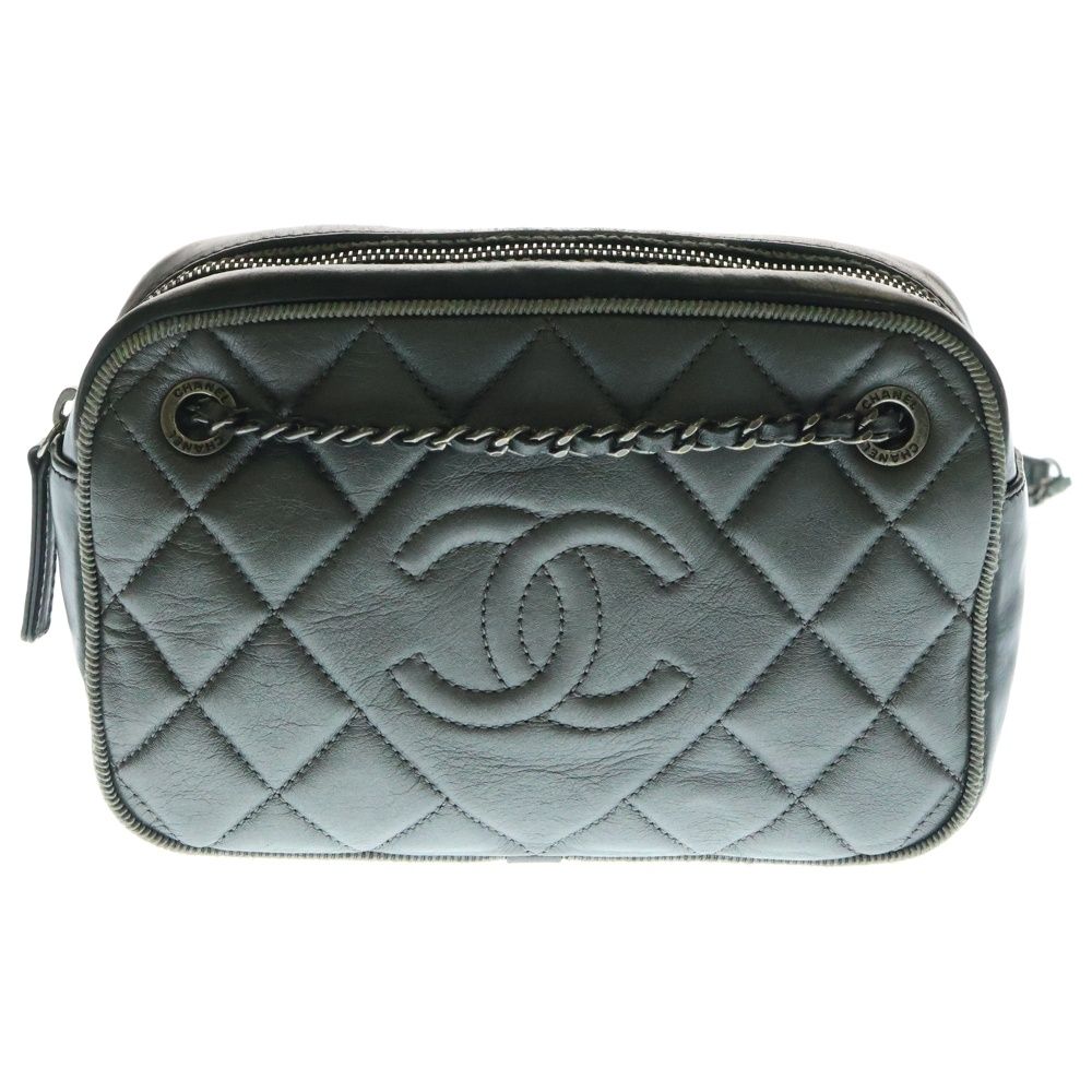 CHANEL (シャネル) ココマーク バレリーナ ショルダーバッグ チェーン