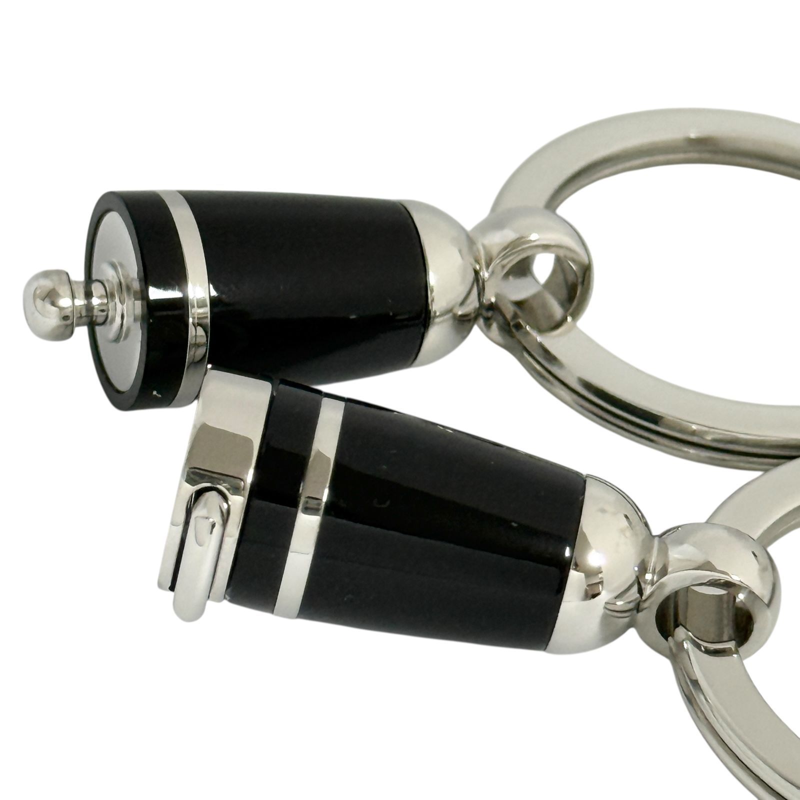 モンブラン メンズ キーリング キーホルダー ダブル リング 未使用判断