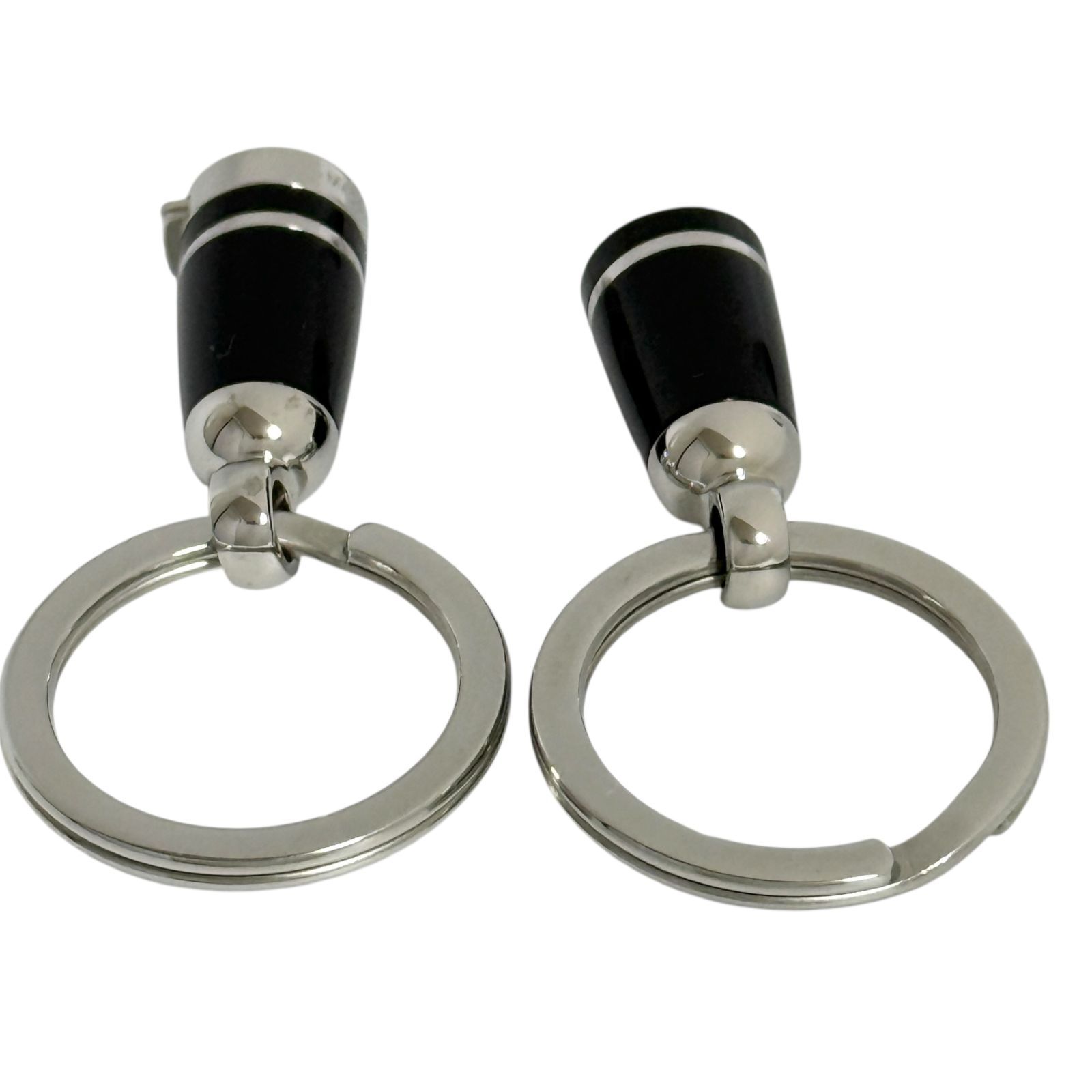 モンブラン メンズ キーリング キーホルダー ダブル リング 未使用判断