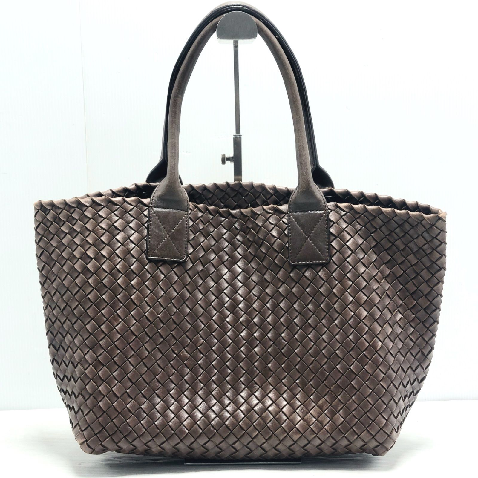 美品】BOTTEGA VENETA ボッテガ ヴェネタ イントレチャート カバMM 