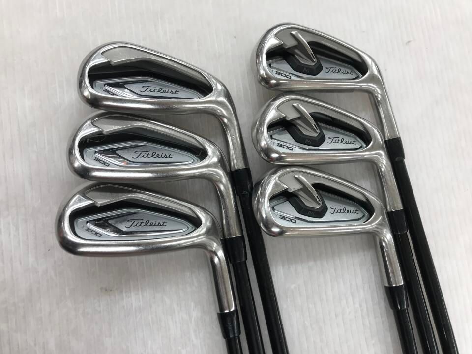 タイトリスト T300 Titleist KUROKAGE 60 アイアンセット 中古【最短