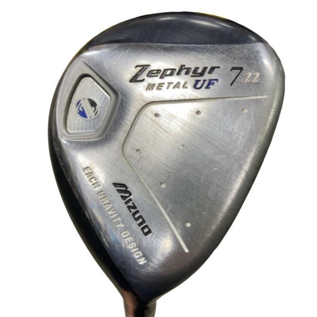 中古】 ミズノ ZEPHYR METAL UF 7W フェアウェイウッド FW Zephyr UF