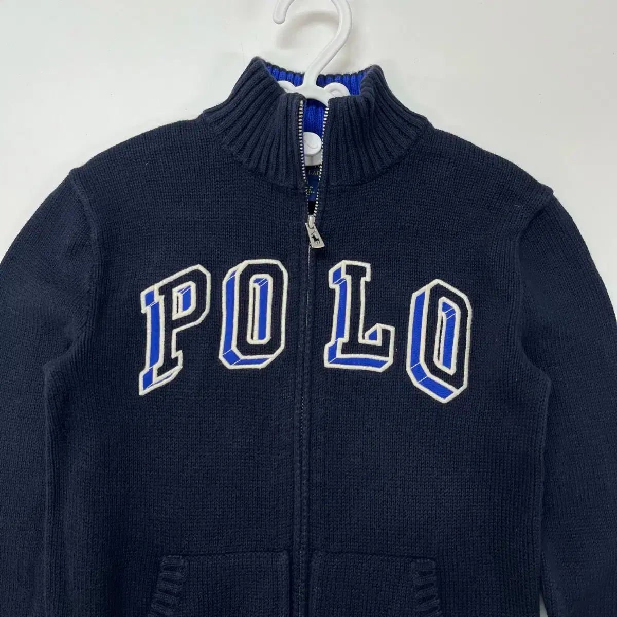 7t 130 ラルフローレン Polo Kids(ポロキッズ) ニット ジップアップ