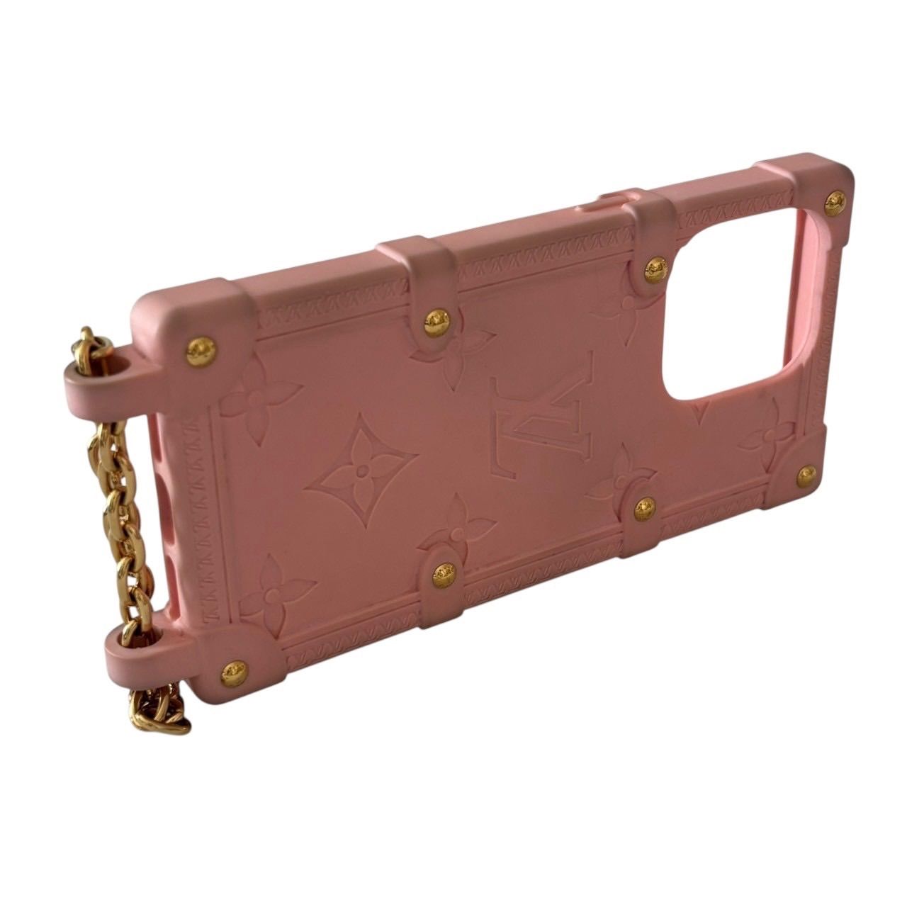 ヴィトン iPhone14pro ケース リ トランク モノグラム チェーン LOUIS VUITTON ルイヴィトン M82082 リ・トランク iPhone14Pro