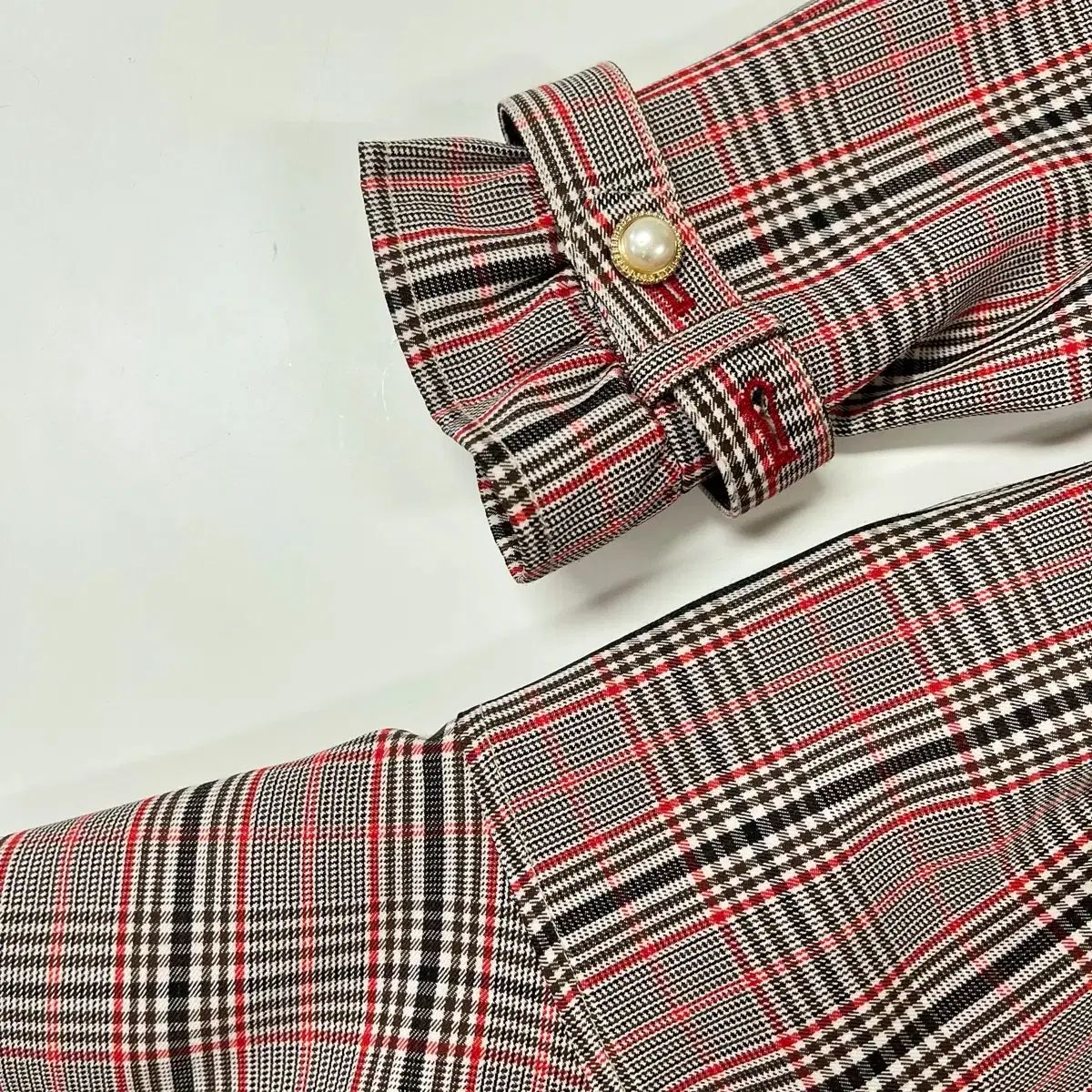 145 フレンチキャット CHECK コート ショップからお知らせ 【公式通販】