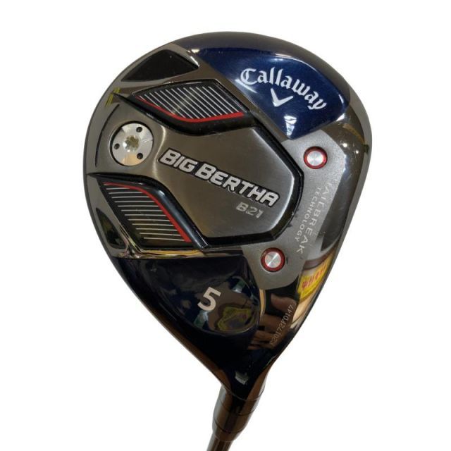 【美品】キャロウェイ・5W ／BIG BERTHA B21／男性用・右利き 中古】 キャロウェイ BIG BERTHA B21 5W フェアウェイウッド FW 純正