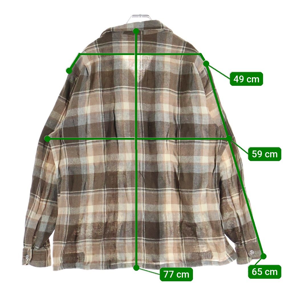 McGREGOR (マクレガー) 50S VINTAGE WOOL CHECK L/S SHIRT BOX TYPE