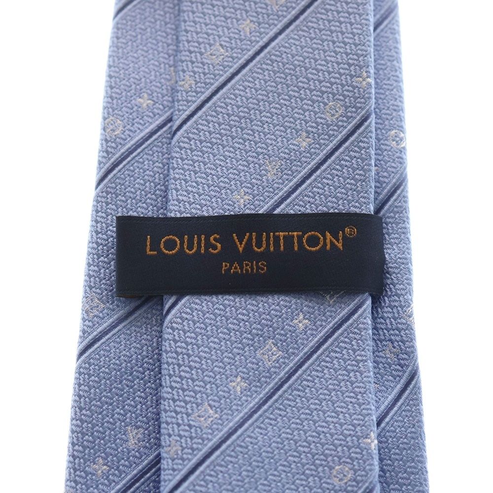 極美品✨ルイヴィトン　Louis Vuitton　モノグラム　シルクネクタイ ✨極美品✨ 現行 LOUISVUITTON ネクタイ シルク100% モノグラム - メルカリ