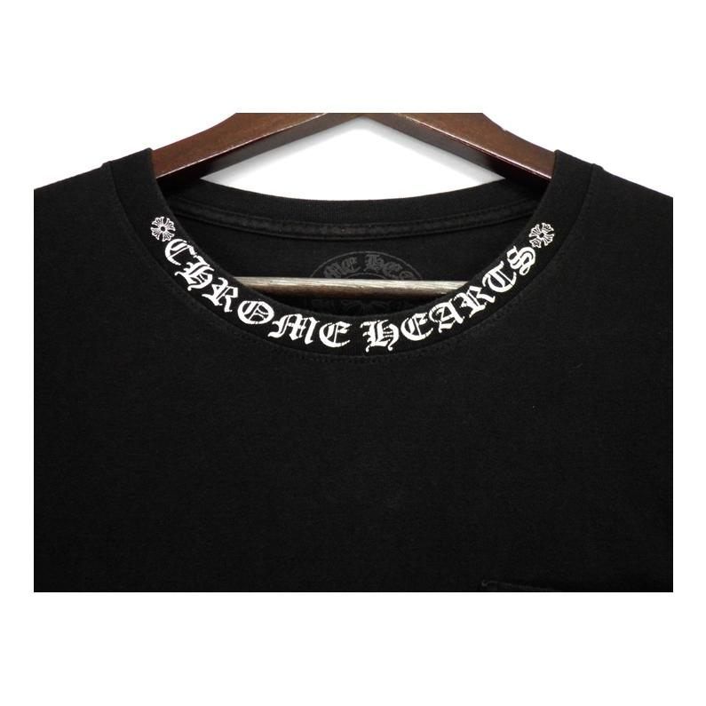 クロムハーツ CHROME HEARTS 【 Neck Logo LS TEE 】 ネックロゴ 袖
