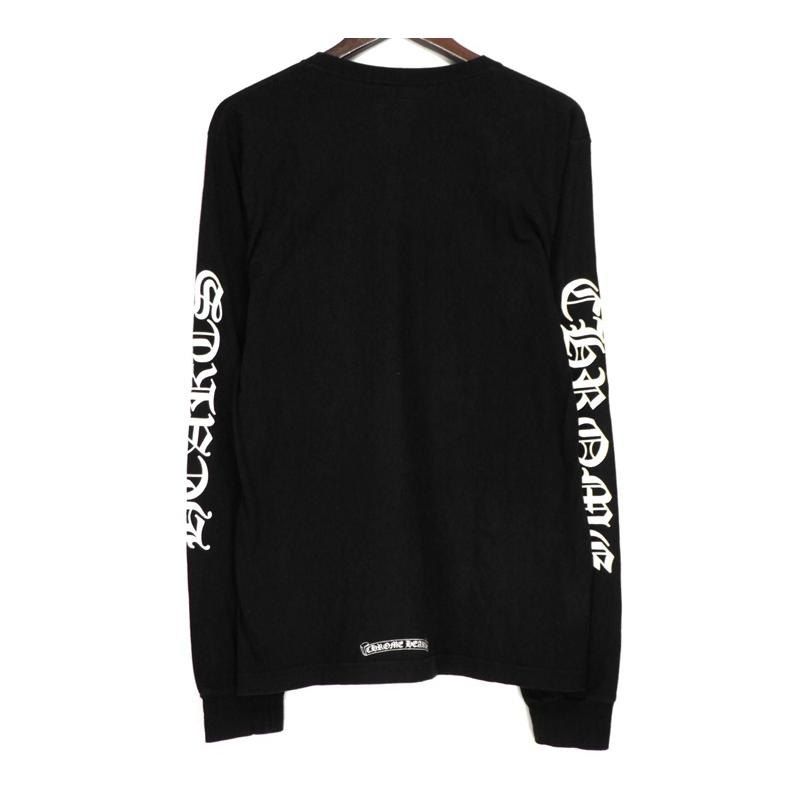 クロムハーツ CHROME HEARTS 【 Neck Logo LS TEE 】 ネックロゴ 袖