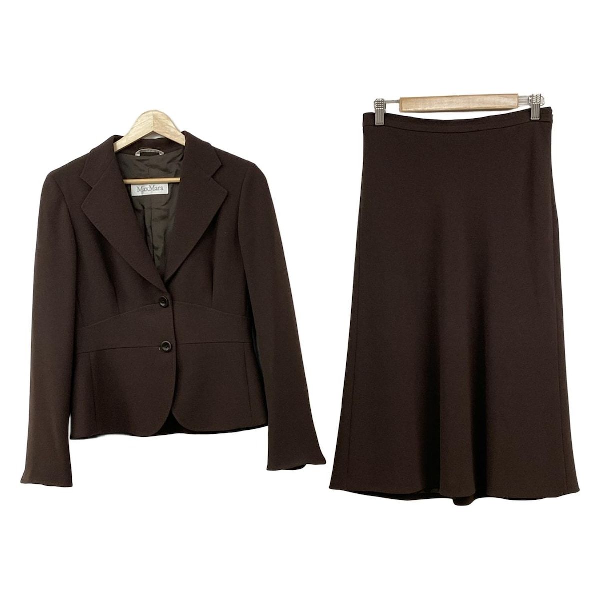 Max Mara(マックスマーラ) スカートスーツ レディース - ダーク