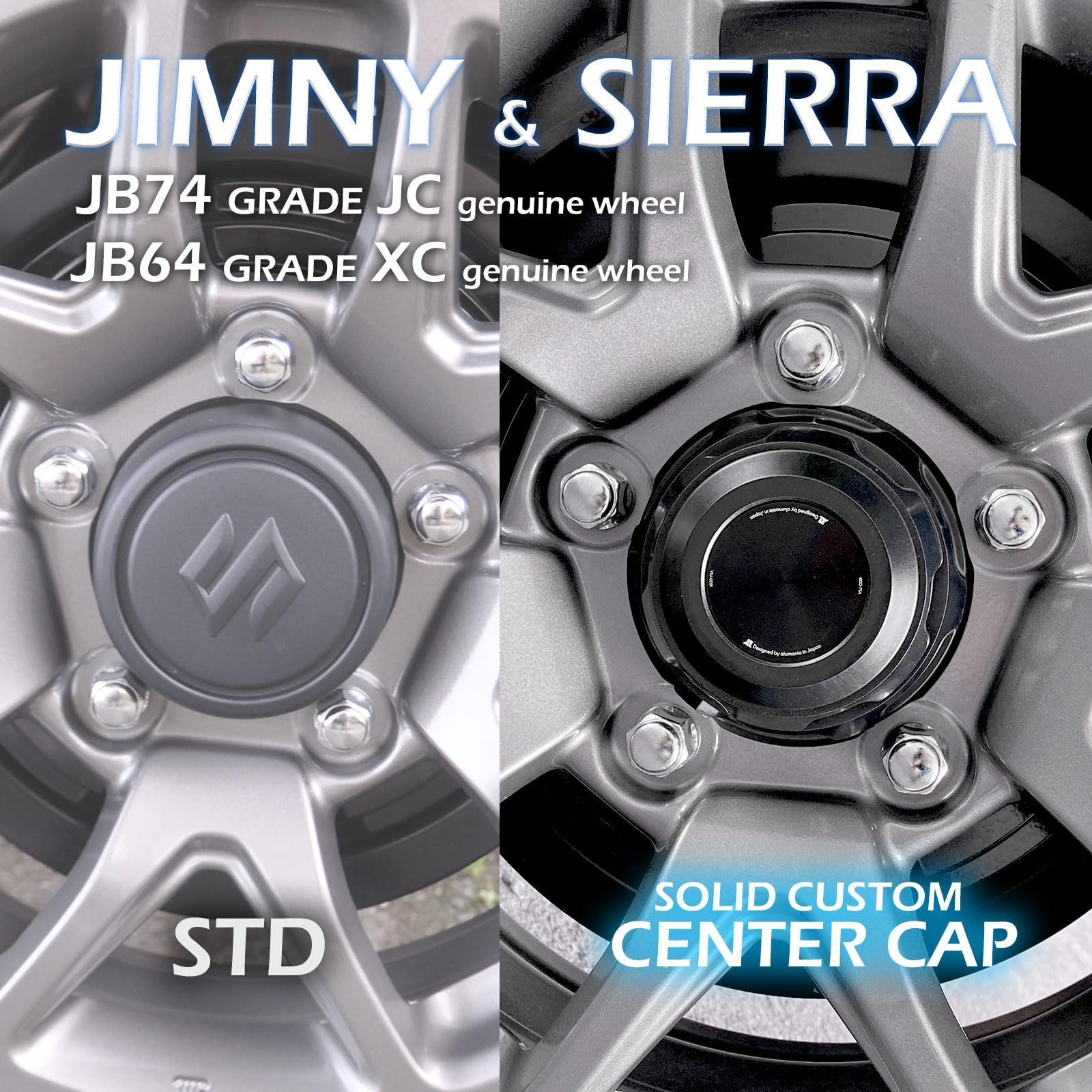 ジムニー JB64 XC 【METALLIC】 シエラ JB74 センターキャップ JC