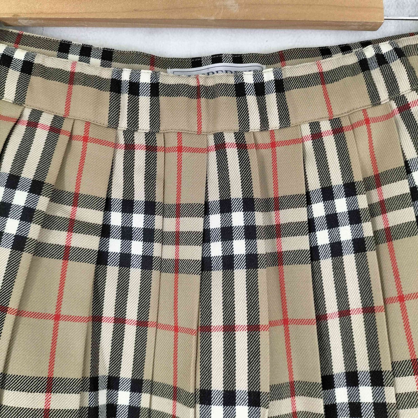 バーバリーズ BURBERRYS ノバチェック プリーツスカート レディース