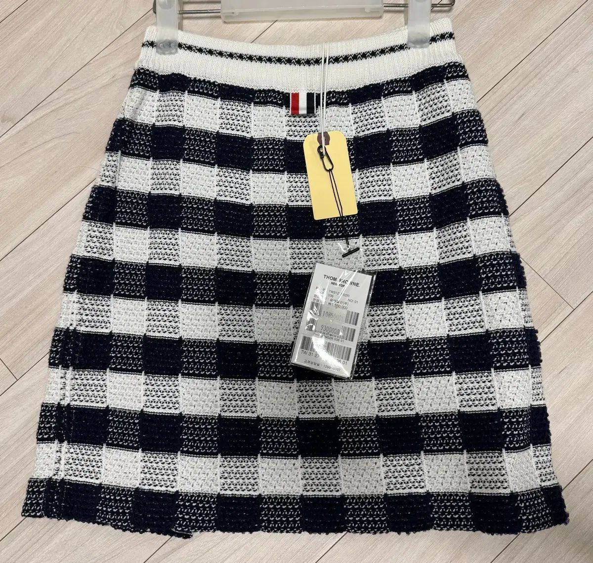 トム ブラウン CHECK ニット スカート