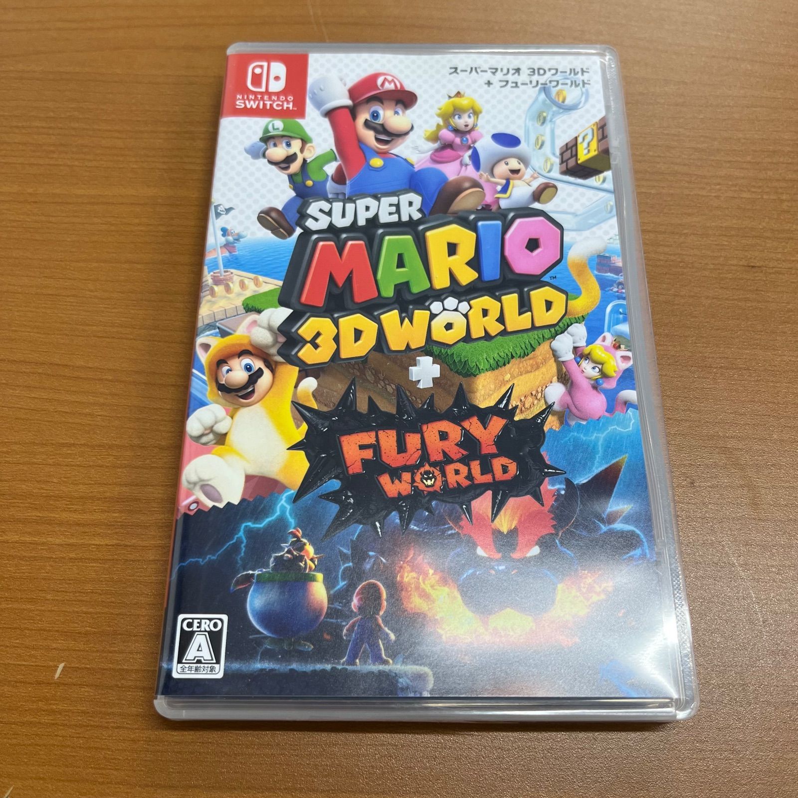 Switch　ソフト　マリオ　3Dワールド　フューリーワールド　オデッセイ スーパーマリオ 3Dワールド +フューリーワールド SUPER MARIO 3DWORLD