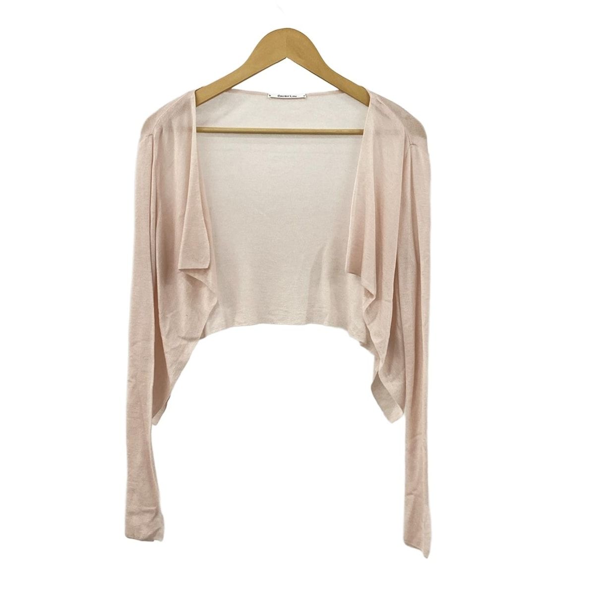 DAISY LIN デイジーリン カーディガン サイズ40 M レディース ライトピンク 長袖