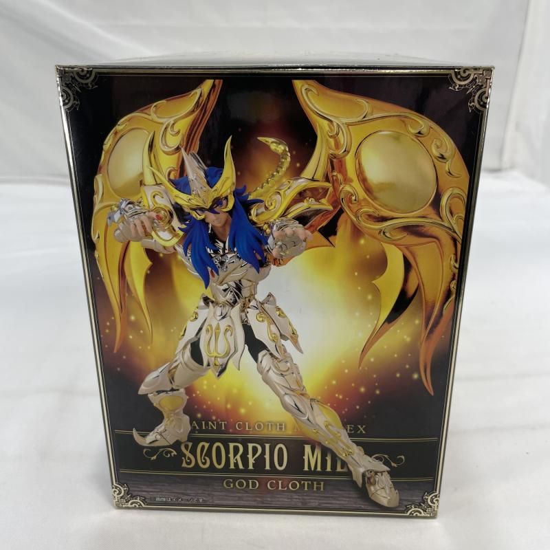 中古】未開封)BANDAI 聖闘士聖衣神話EX スコーピオンミロ(神聖衣
