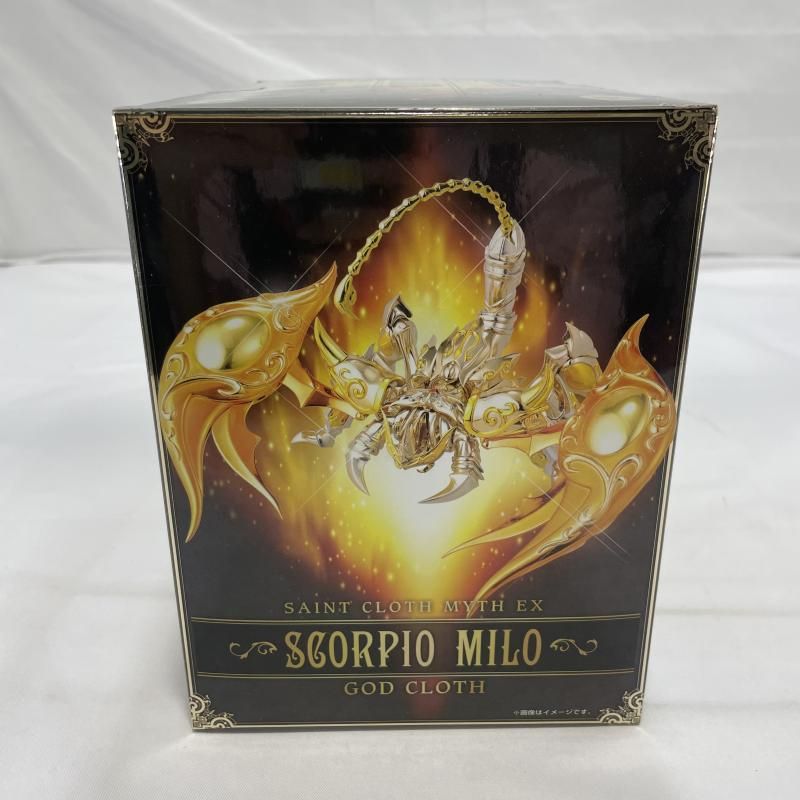 中古】未開封)BANDAI 聖闘士聖衣神話EX スコーピオンミロ(神聖衣