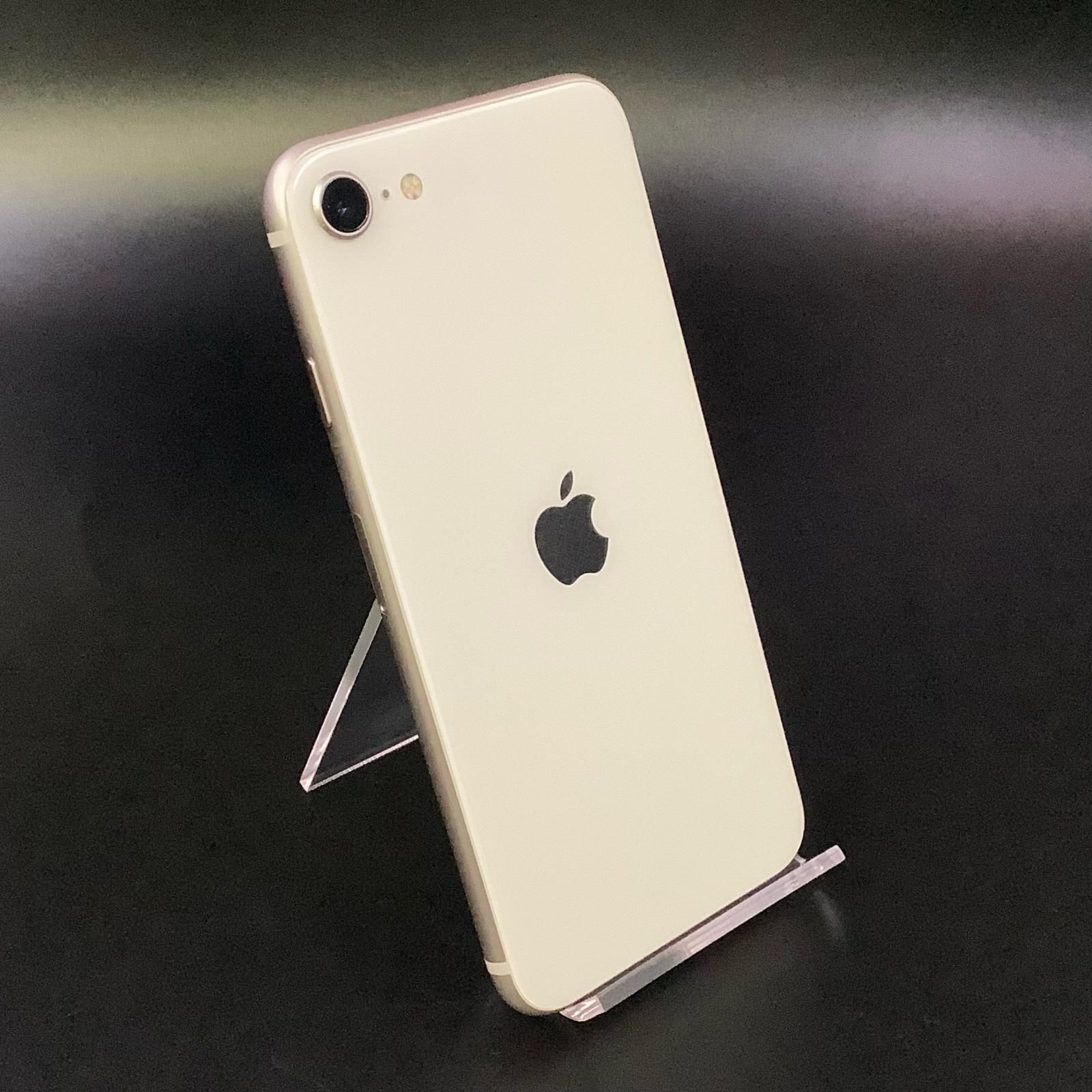 iPhone SE 第3世代 128 GB スターライト SIMフリー 白ロム 77