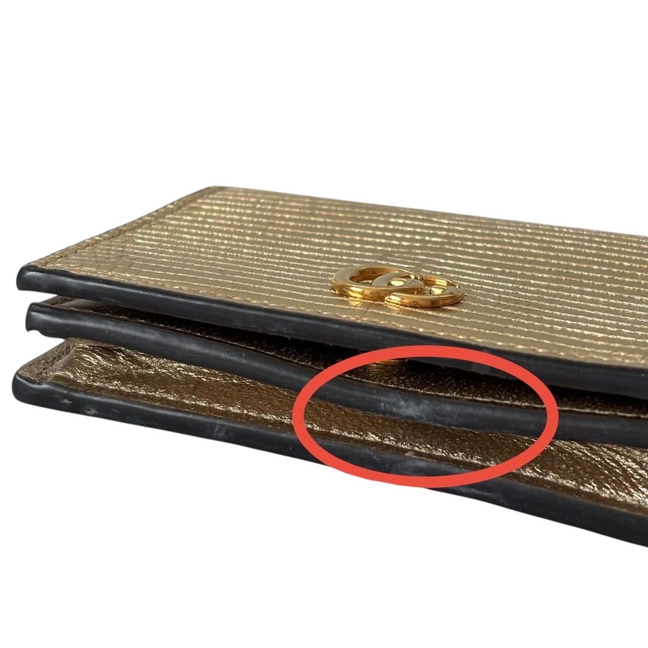 GUCCI コンパクト財布 GUCCI グッチ 456126 財布 コンパクトウォレット ミニ財布 二つ折り