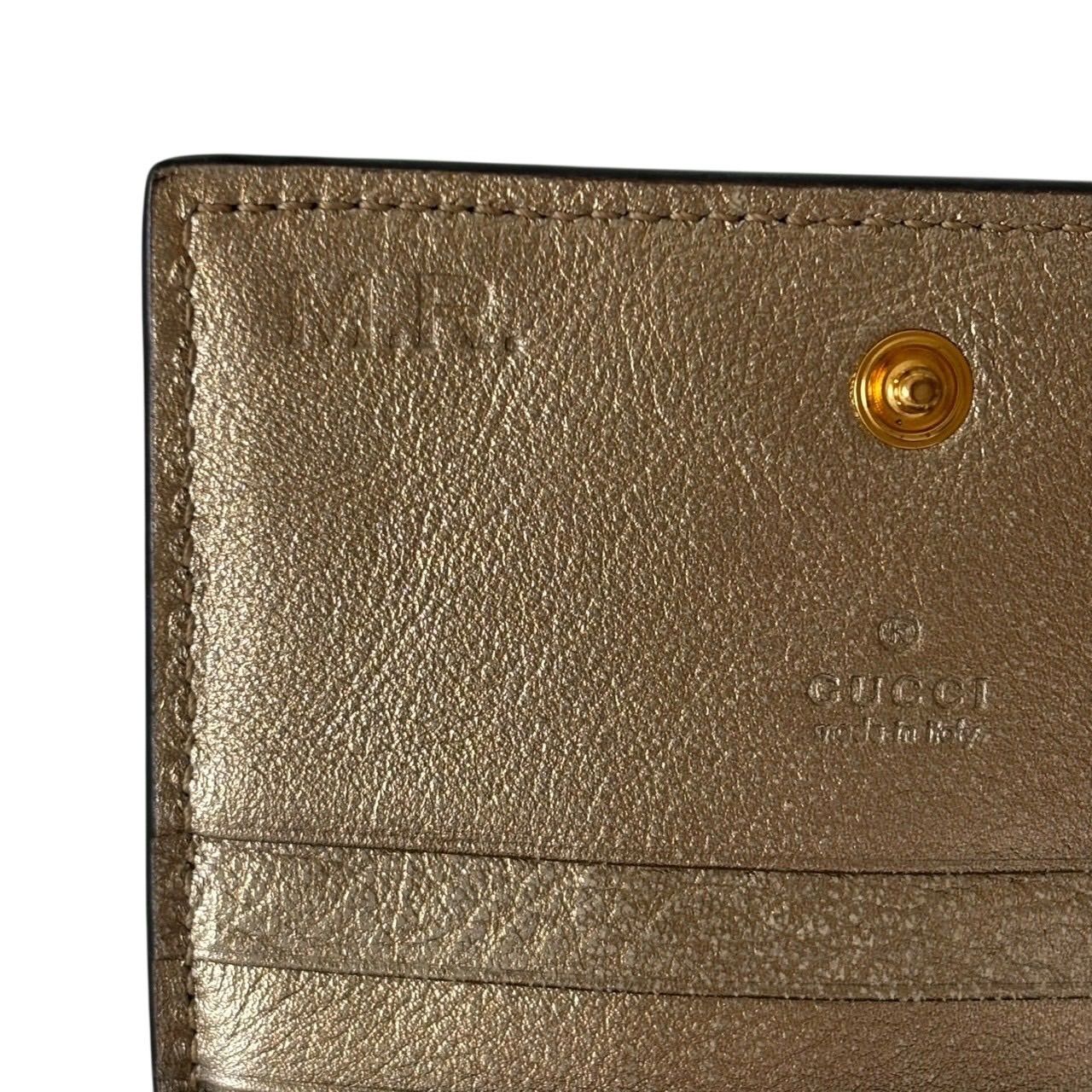 GUCCI グッチ 456126 財布 コンパクトウォレット ミニ財布 二つ折り