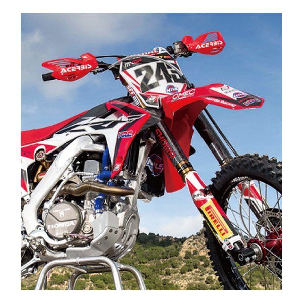 ACERBIS アチェルビス X-FORCEハンドガード ガスガスRD/BK AC-13709GRD