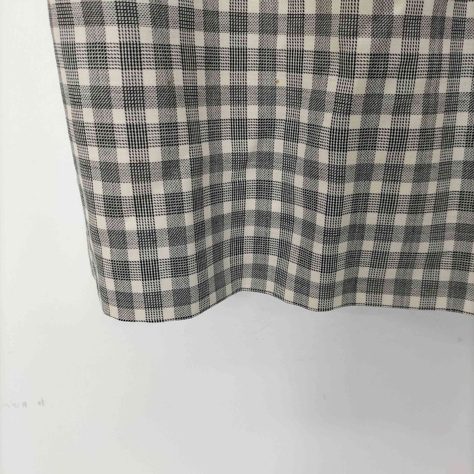 バーバリーズ BURBERRYS ウールチェックスカート レディース 11号