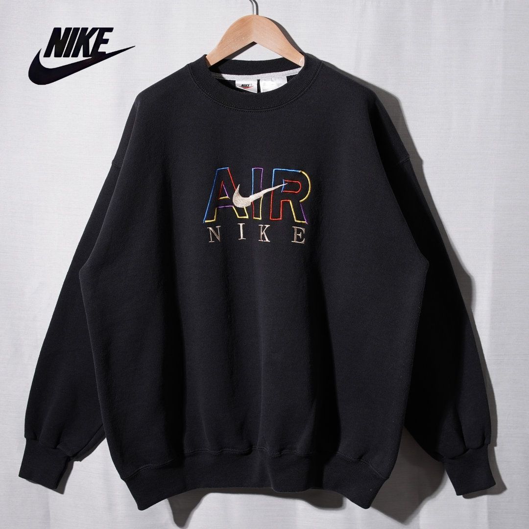 【激レア】NIKE 90s ミシガン 刺繍ロゴ ビッグシルエット スウェット jamtrading1_eaa391693