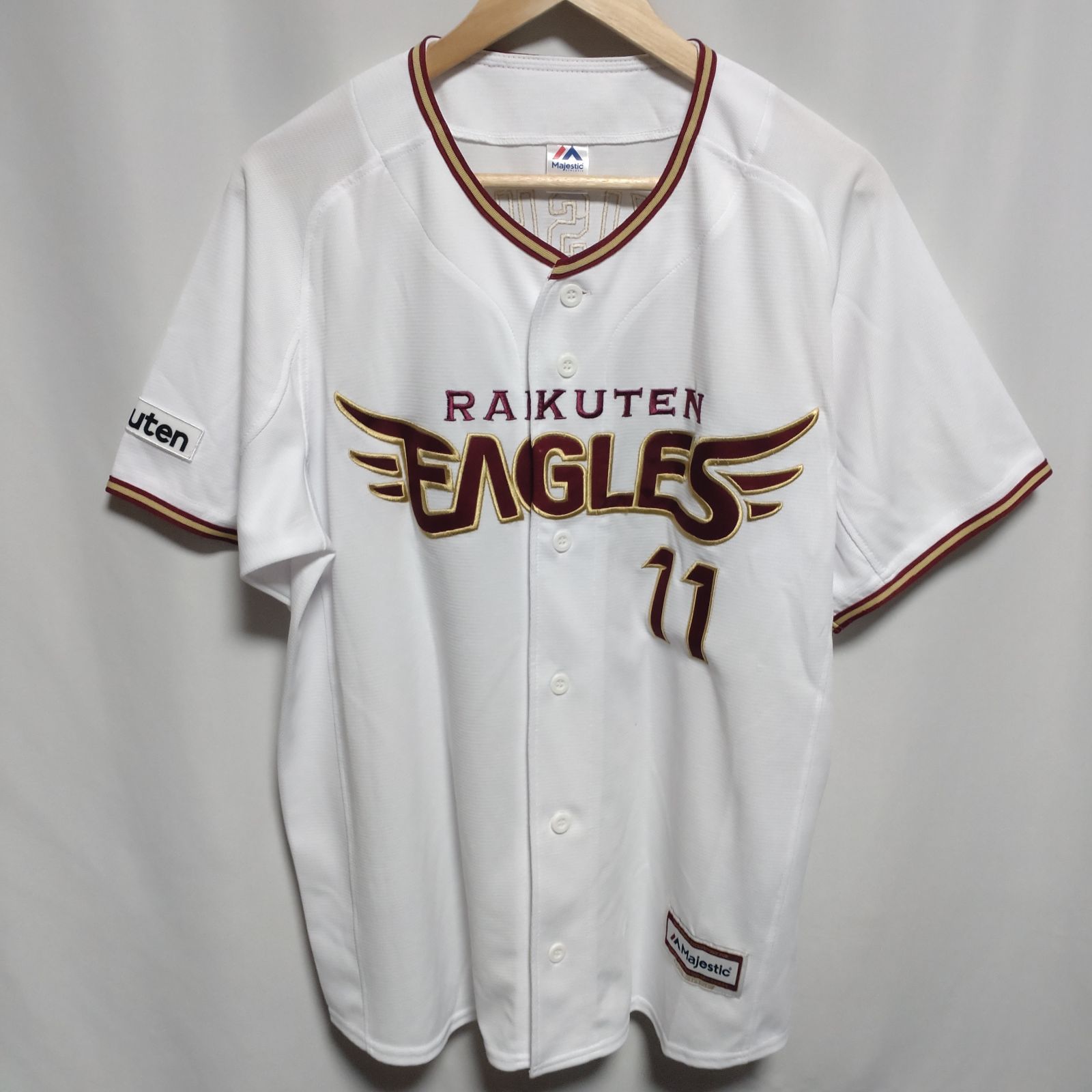 東北楽天ゴールデンイーグルス 岸孝之 ユニフォーム 背番号11 刺繍ロゴ