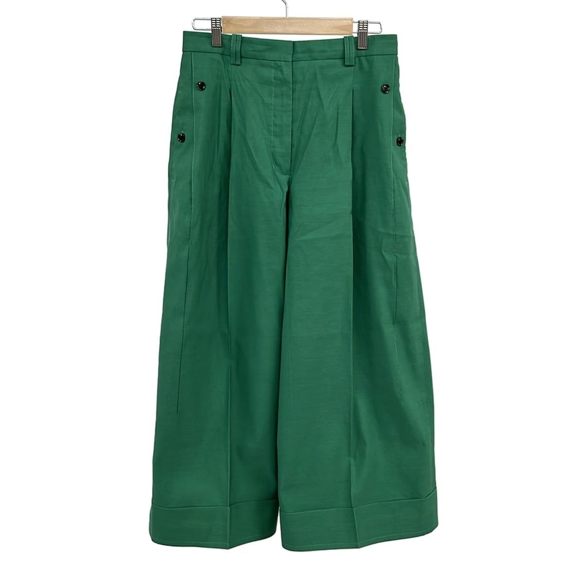 3 1 Phillip lim スリーワンフィリップリム パンツ サイズ4 S レディース グリーン フルレングス