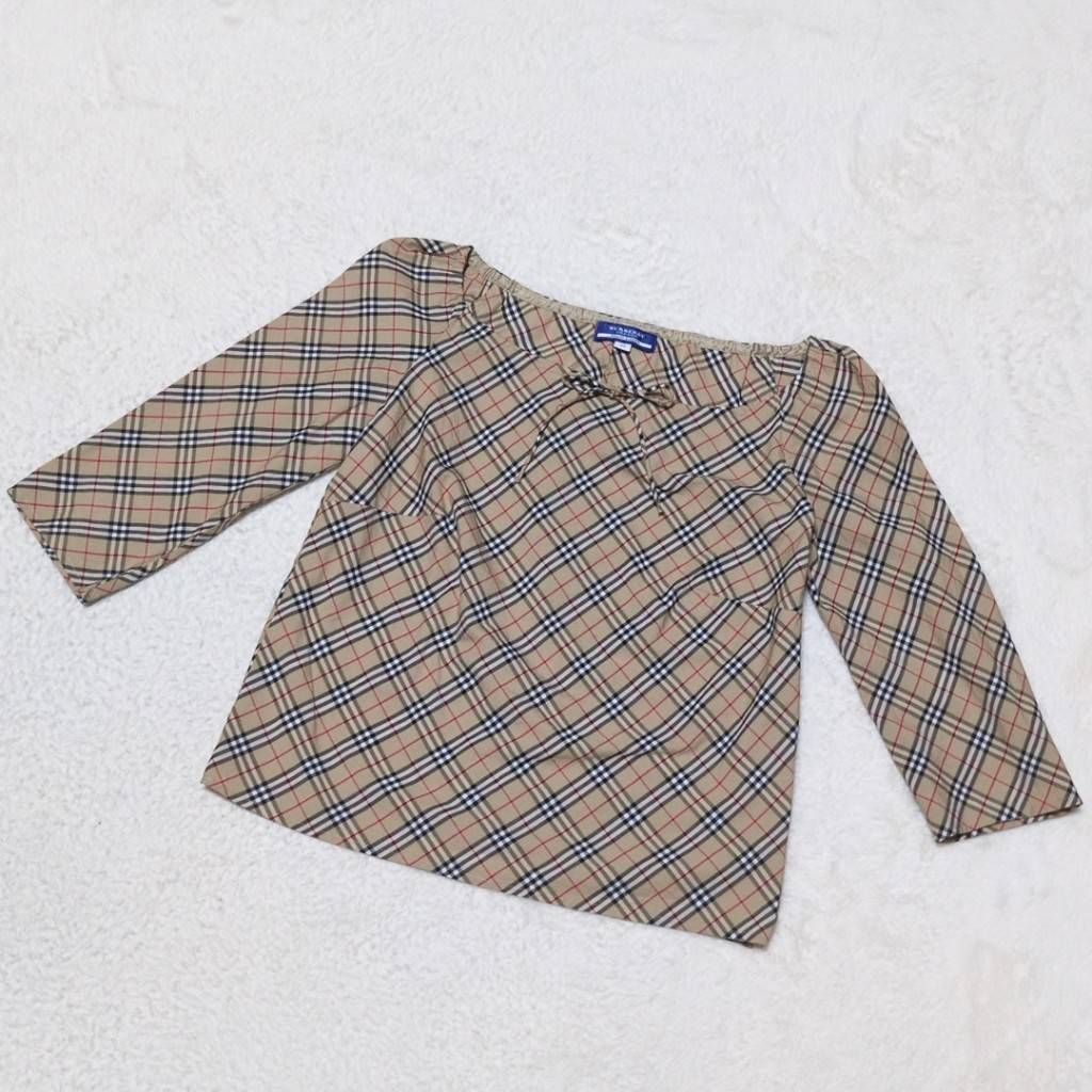 美品】BURBERRY BLUE LABEL バーバリー ブルーレーベル ノバチェック