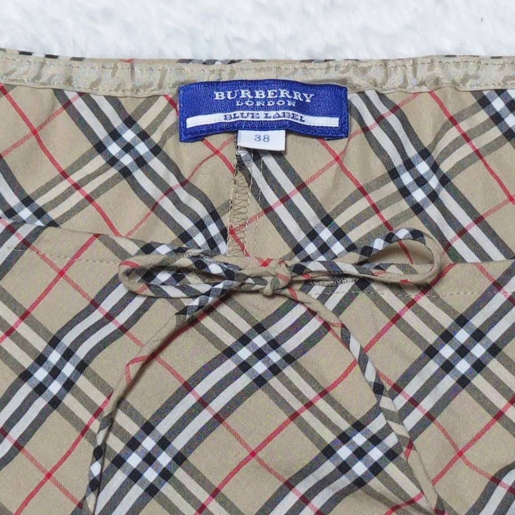 美品】BURBERRY BLUE LABEL バーバリー ブルーレーベル ノバチェック