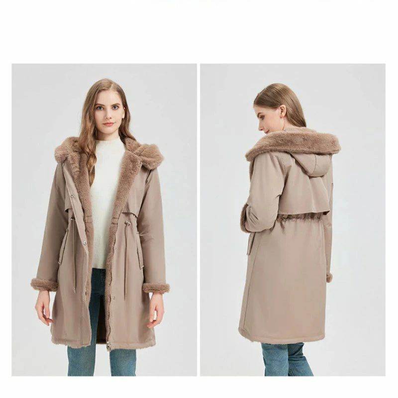  裏起毛 モッズコート レディース リバーシブル 裏ボア 中綿コート フード付き トレンチコート ダウンジャケット 暖かい ポケット ミディア コート ジャケット ファッション