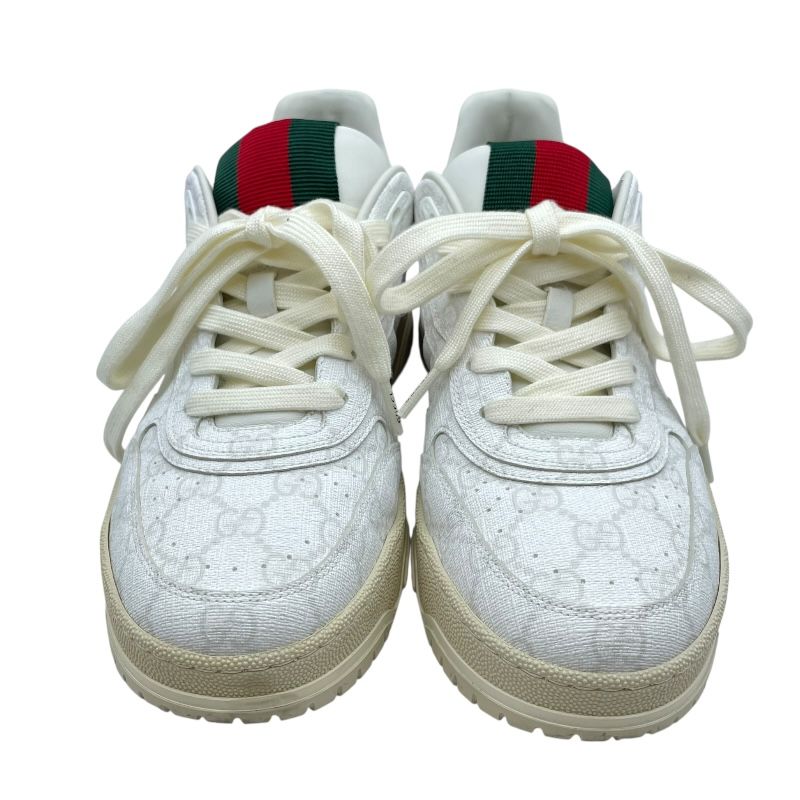 グッチ GUCCI リウェブ GGスプリームスニーカー 816665 ホワイト