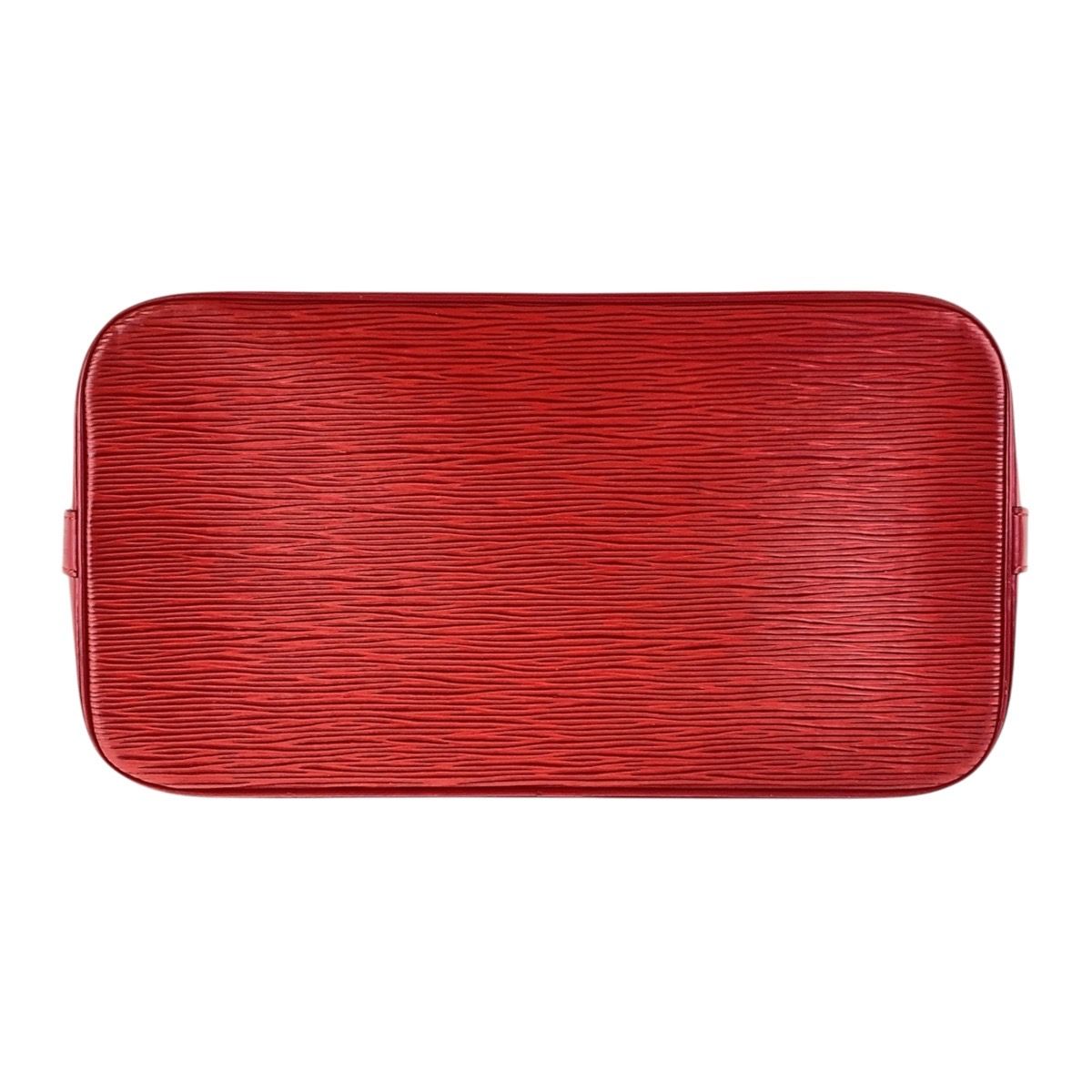 美品 LOUIS VUITTON ルイヴィトン エピ アルマ レッド ゴールド金具 