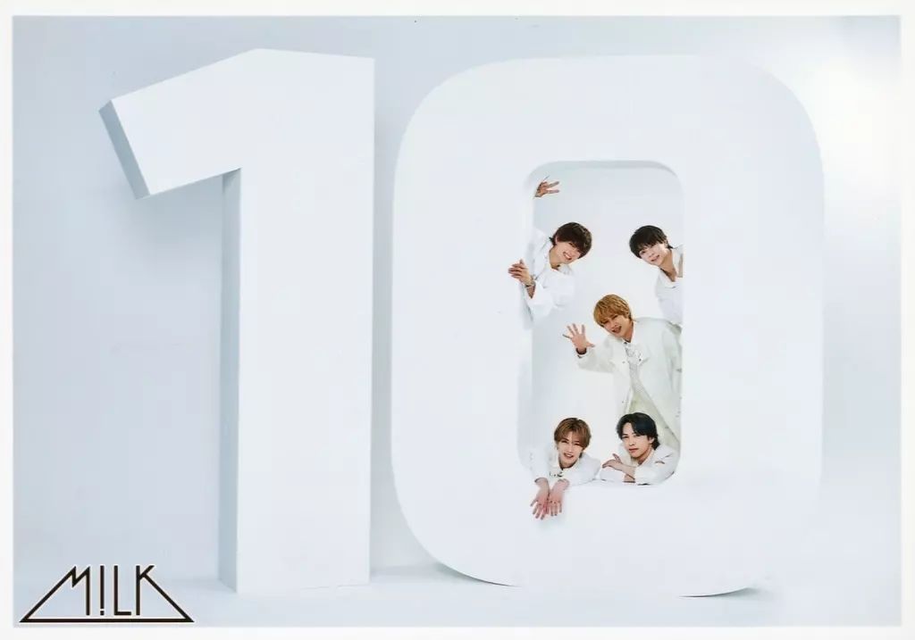 中古】生写真(男性) M!LK/集合(5人)/横型・全身/10th Anniversary M!LK