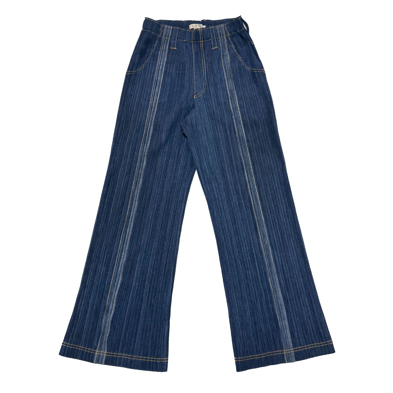 pleats please issey miyake プリーツプリーズ イッセイミヤケ 商品名 PP 91 JF 423 デニム プリーツ サルエルパンツ スラックス