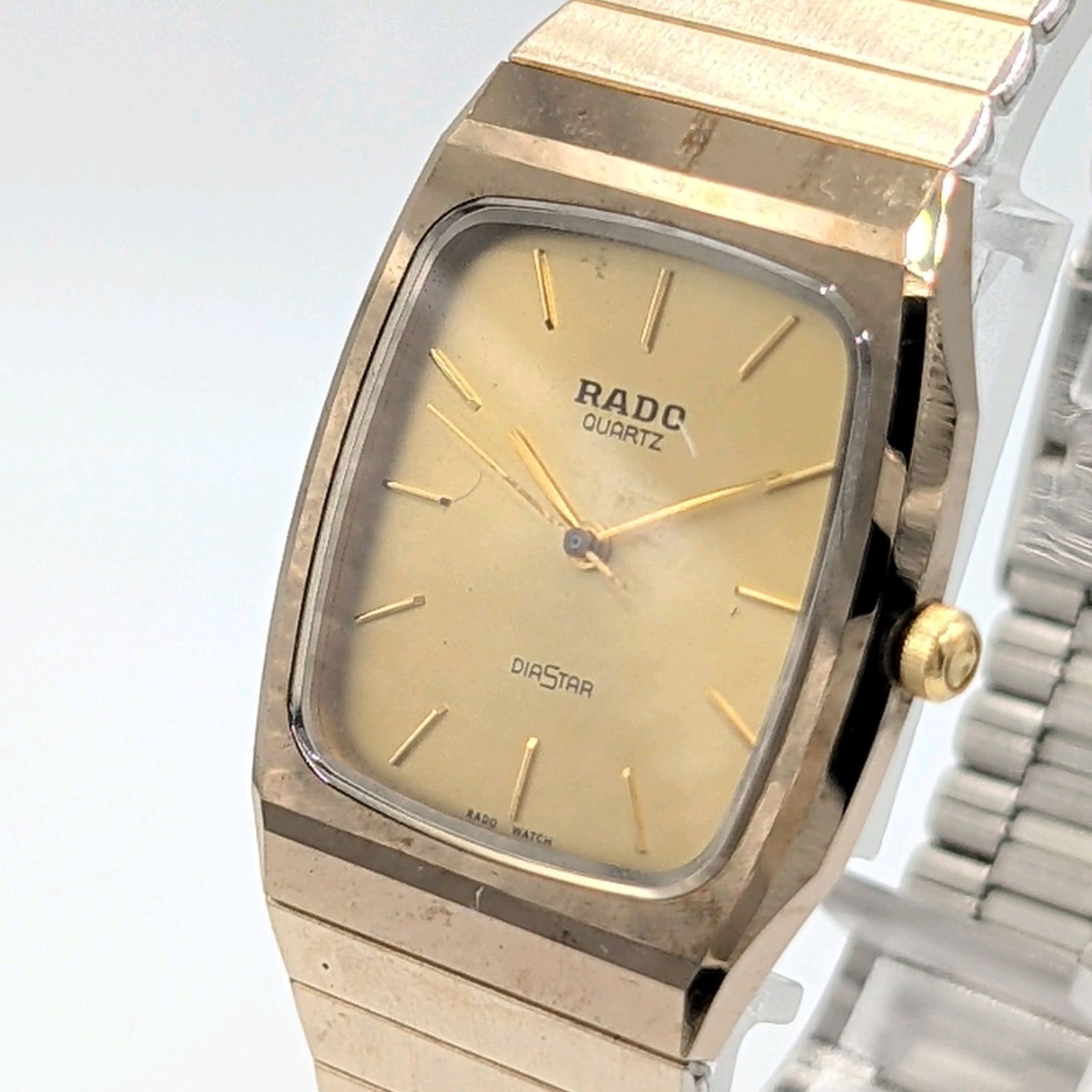 ラドー クオーツ 132.9509.2 205.9505.2 ペアゴールド文字盤 ラドー クオーツ 132.9509.2 205.9505.2 ペアゴールド文字盤 時計