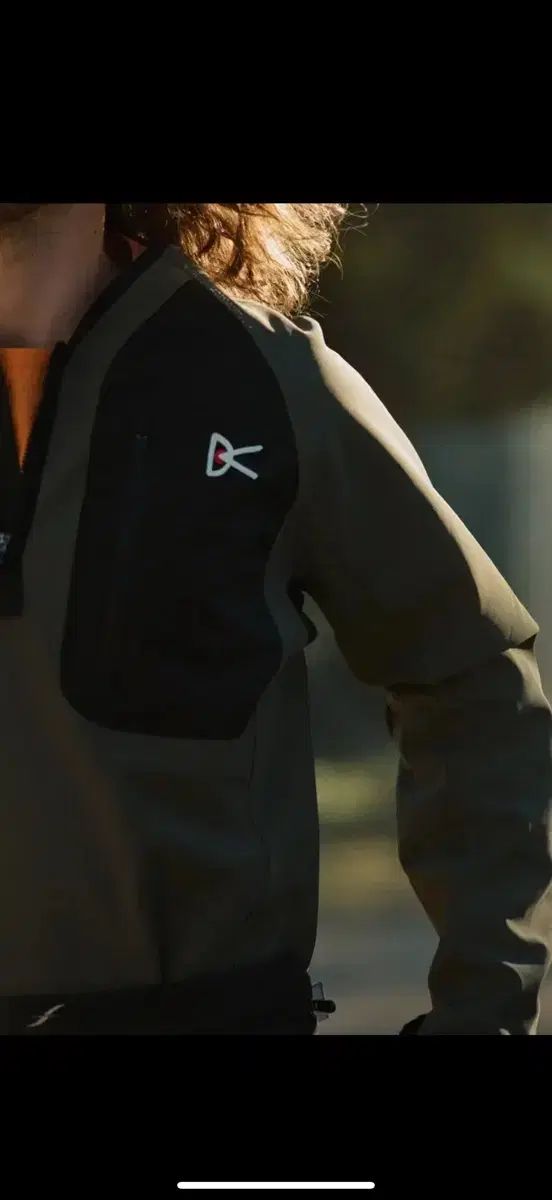 L ディストリクトビジョン ローコ ミッドレイヤー プルオーバー カーキ オリーブ