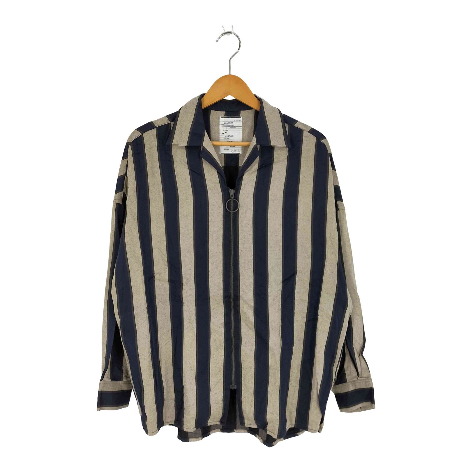 シャリーフ SHAREEF リングジップオープンカラーシャツブルゾン メンズ