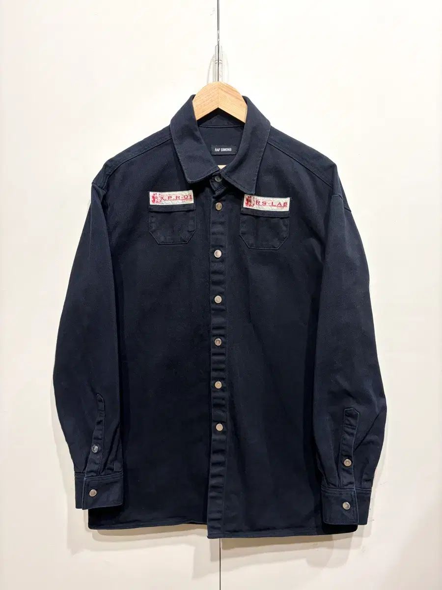 20SS RAF SIMONS ラフ シモンズ Rs-Lab デニム シャツ ジャケット