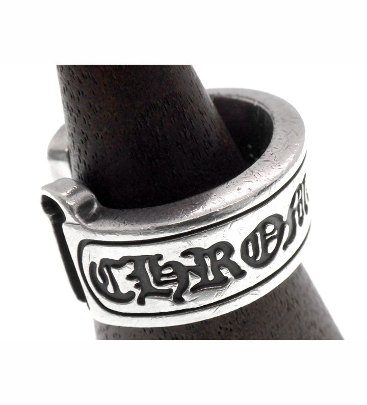  クロムハーツ CHROME HEARTS LG SCROLL LABEL ラージ スクロールラベル シルバー リング 46963 リング 指輪 アクセサリー