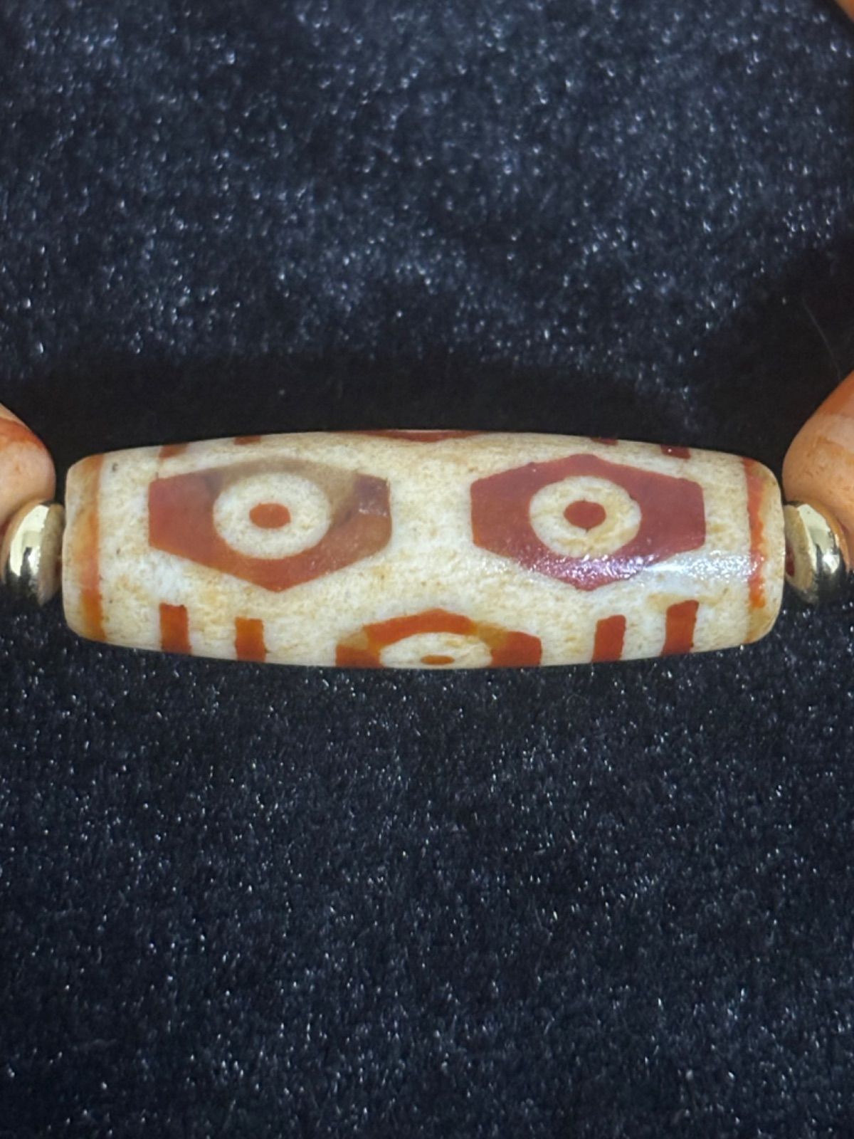 中国 チベット 天珠 龍眼天珠 密教 ブレスレット