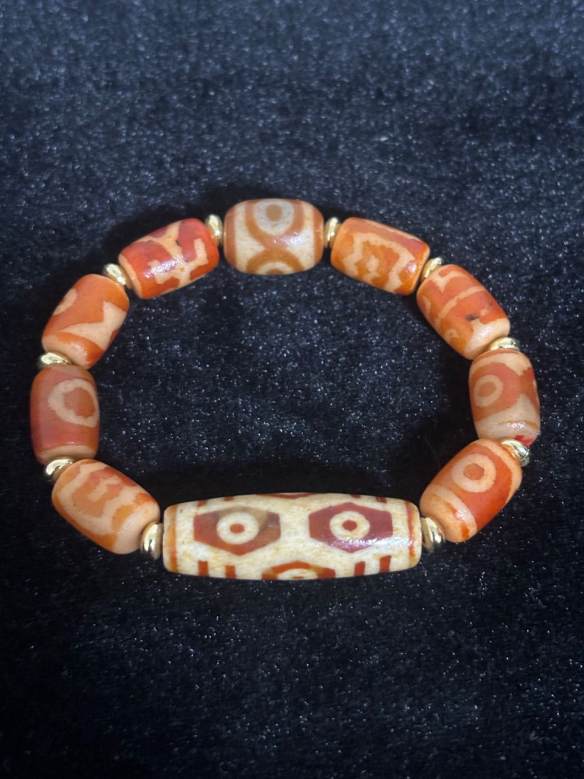 中国 チベット 天珠 龍眼天珠 密教 ブレスレット