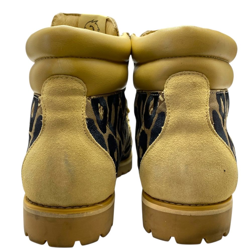 アディダス×ジェレミースコット ハイキング ブーツ レオパード