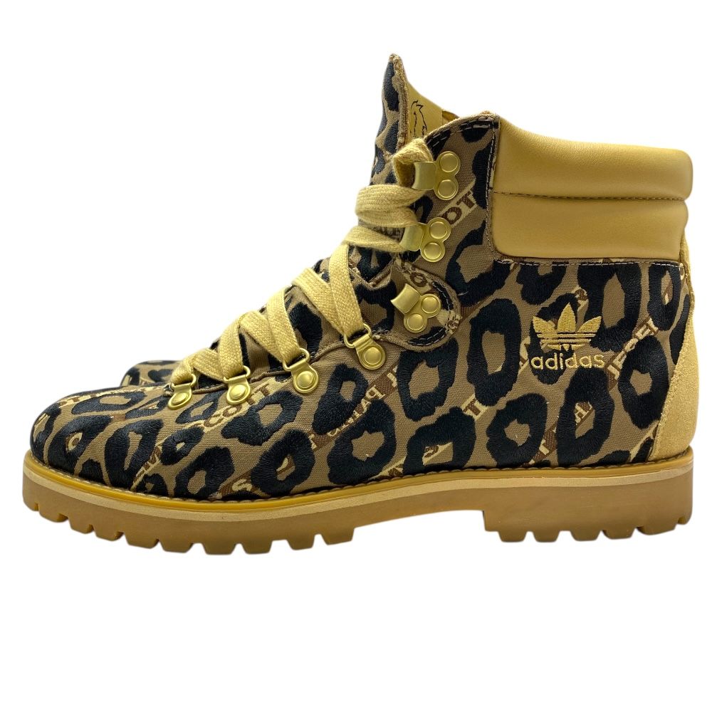 アディダス×ジェレミースコット ハイキング ブーツ レオパード