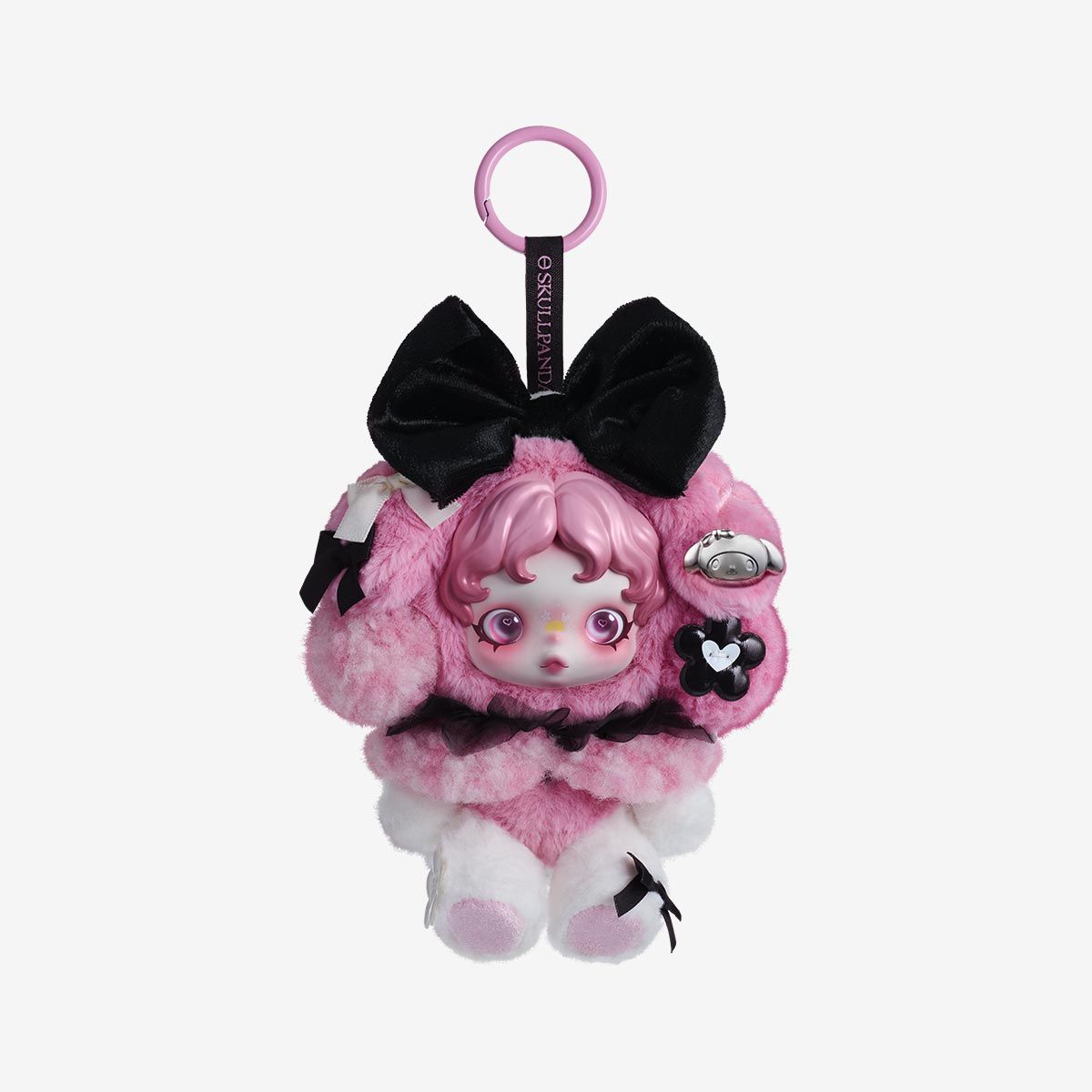 SKULLPANDA × MY MELODY ぬいぐるみペンダント セット 即納】正規品保証 SKULLPANDA × MY MELODY ぬいぐるみペンダント マイ