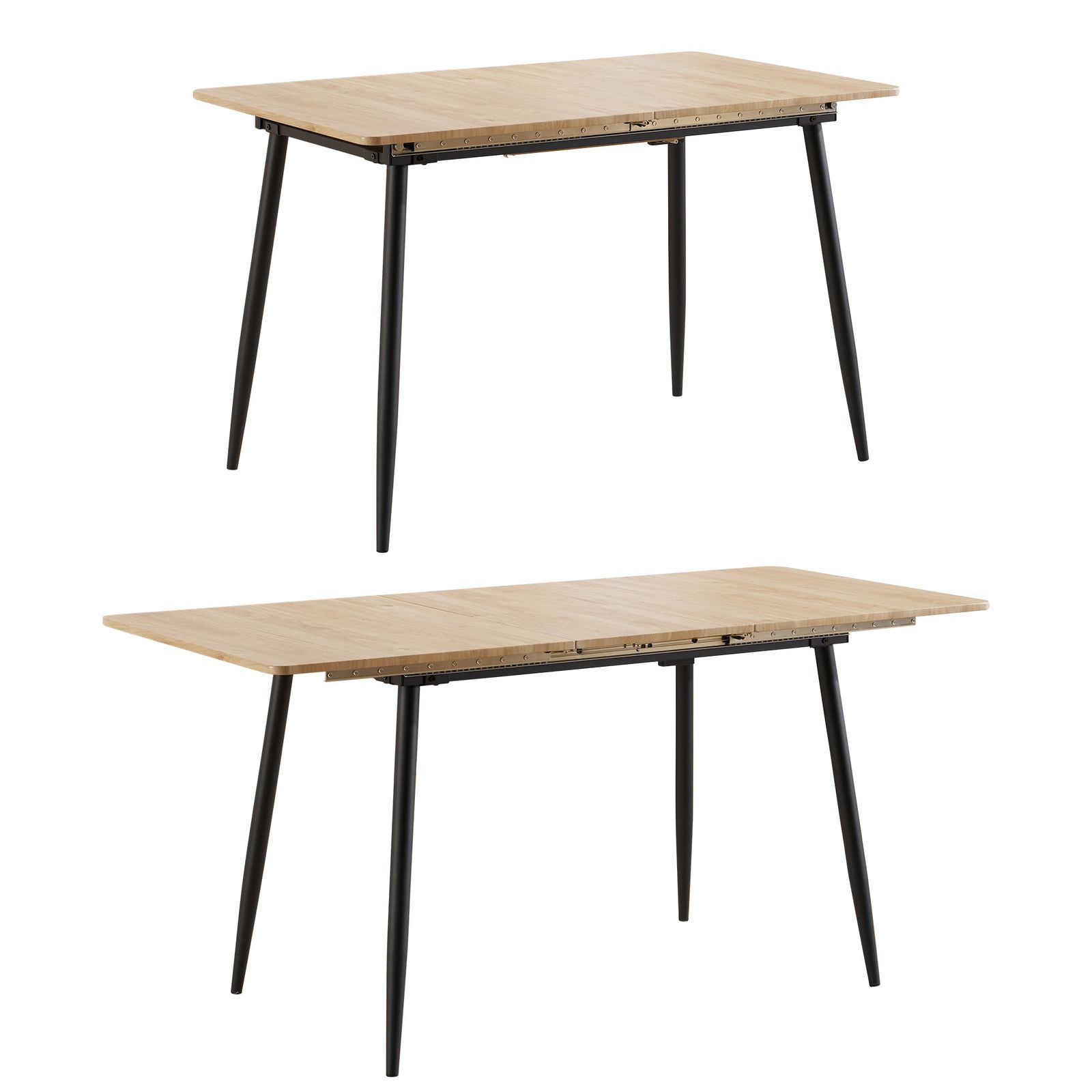 全新品 【テーブル単品販売】ダイニングテーブル 伸長式ダイニング 